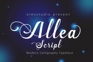Allea Script: Adding a Touch of Modern Elegance