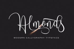 Almonds Script: A Modern Calligraphy Font with Personality