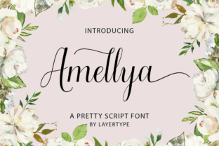 Amellya Script: A Modern Font for Elegant Designs