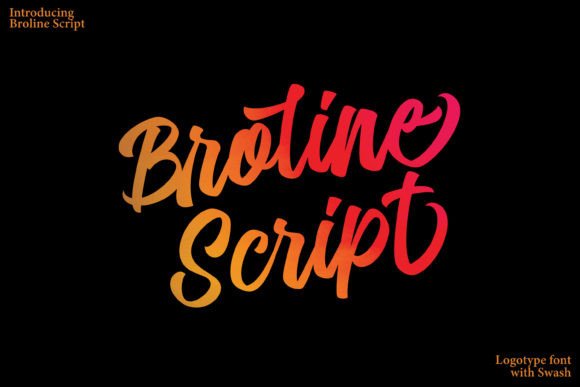 Broline Script: A Versatile Handwritten Typeface for Modern Design