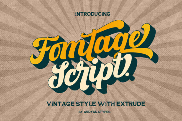 Fomtage Script: Adding Vintage Soul to Your Designs