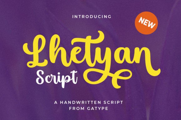 Lhetyan Script: Masterful Calligraphy for Modern Design