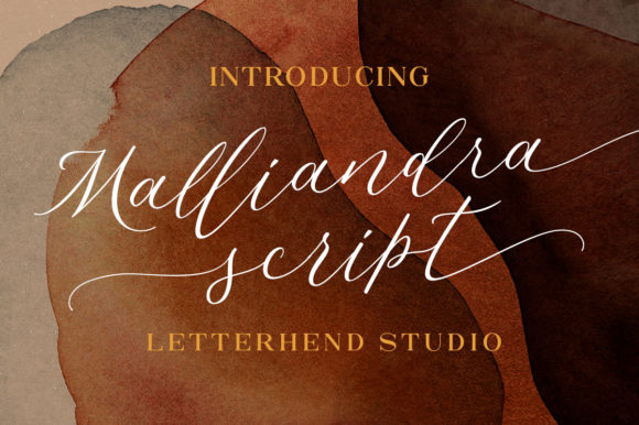 Malliandra Script: A Font That Feels Like a Handwritten Letter