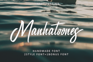 Manhatoone Script: Your Font for Urban Style
