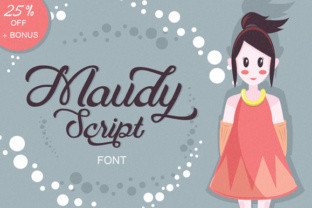 Maudy Script: The Bold Handwriting Typeface for Modern Brands