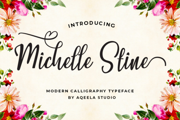 Michelle Stine Script: A Font That Dances With Elegance