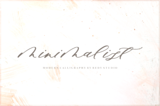 Minimalist Script: An Elegant Typeface for Upscale Design