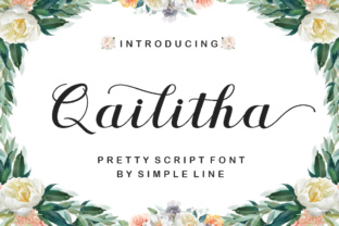 Qailitha Script: A Brush Font with Energy and Soul