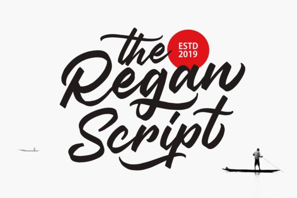 Reviving Retro Charm: The Regan Script for Modern Branding