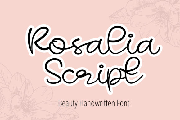 Rosalia Script: Your Go-To for Romantic, Handwritten Designs