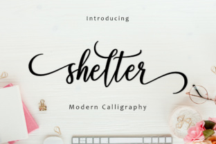 Shelter Script: Mastering Upscale Branding with Modern Calligraphy