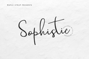 Sophistic Script: A Modern Brush Font for Elegant Design