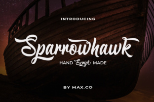 Sparrowhawk Script: A Bold Calligraphy Font for Modern Projects