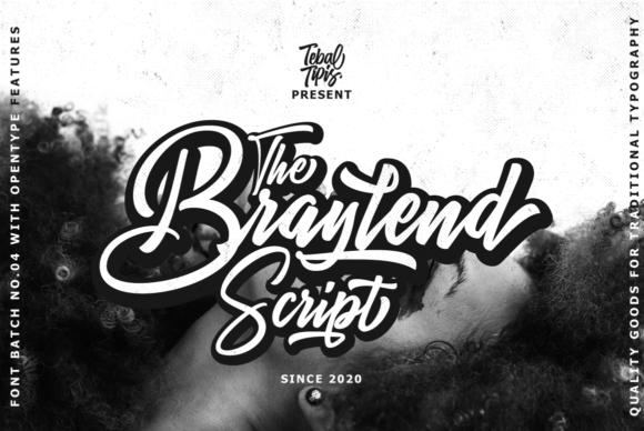 The Braylend Script: A Handwritten Font for Authentic Branding
