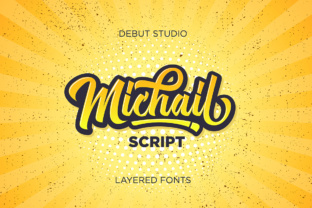 Unlocking Dynamic Designs with the Michail Script Font Family