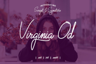 Virginia Od Script: A Font That Brings Elegance to Every Design