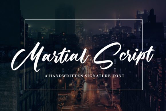 Why Martial Script is the Bold Handwritten Font Your Designs Need